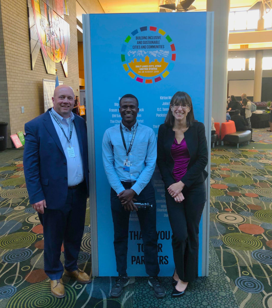 United Way of Salt Lake Staff at the United Nations Civil Society Conference