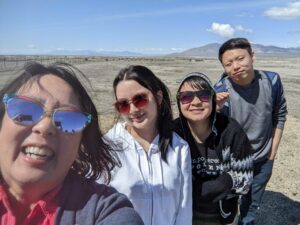 Karen Kwan and her family